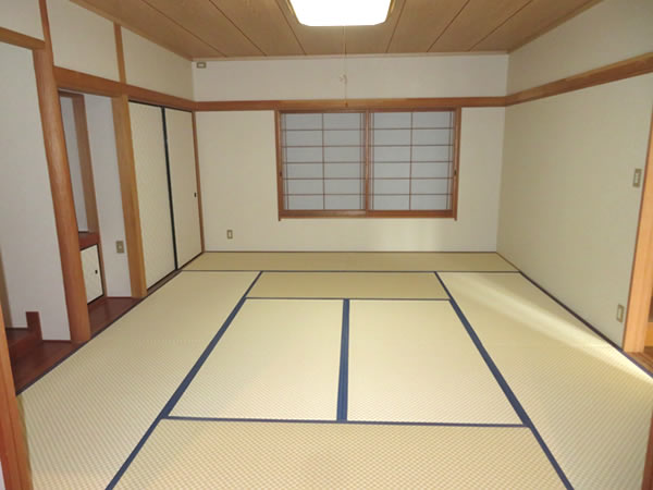 和室クロス・襖・障子 張替え、畳表替え 完了（After）
