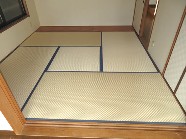 1F和室 畳表張替え 完了（After）