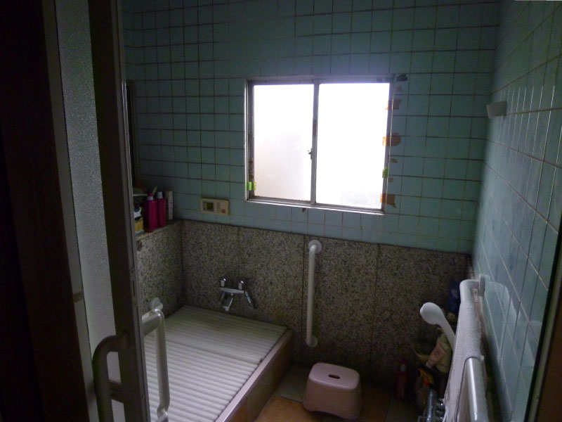 浴室 ユニットバス取替 改装前状況（Before）